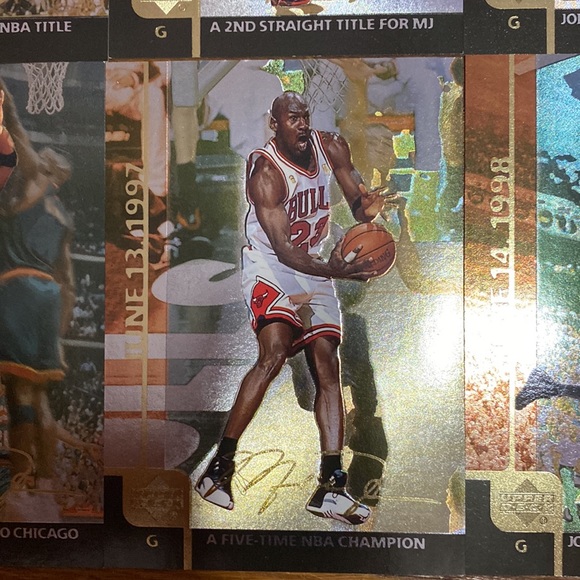 Upper Deck Toys Michael Jordan Trading Cards 200 Poshmark